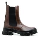 Bota Feminina Cano Curto Solado Tratorado Moderna Moda Inverno