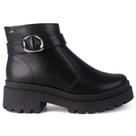 Bota Feminina Cano Curto Tratorada Preto Dakota DA852-0001