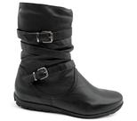 Bota Feminina Cano Médio Chamonix Couro 37684 Preta Bota Feminina Cano Médio Chamonix Couro 37684 Preta