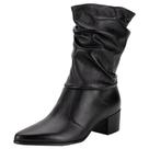 Bota feminina cano médio pegada 280901
