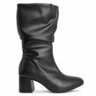 Bota Feminina Cano Médio Salto Grosso 6cm Beira Rio 9076112 Bota Feminina Cano Médio Salto Grosso 6cm Beira Rio 9076112