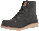 Bota feminina Carhartt, 6 polegadas, bico macio, cunha, tornozelo, cinza escuro