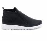 Bota Feminina Casual Cano Baixo Preto Napa 970081