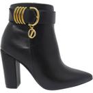 Bota Feminina Casual Dia a Dia Passeio Trabalho Festa Cano Baixo Bico Fino Salto Alto Conforto Vizzano 3105.105 Bota Feminina Casual Dia a Dia Passeio Trabalho Festa Cano Baixo Bico Fino Salto Alto Conforto Vizzano 3105.105