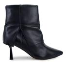 Bota Feminina Cecconello Cano Baixo Couro Preta - 2631 Bota Feminina Cecconello Cano Baixo Couro Preta - 2631