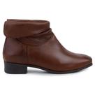Bota Feminina Chamonix Cano Baixo Couro Marrom - 4601 Bota Feminina Chamonix Cano Baixo Couro Marrom - 4601