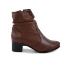 Bota Feminina Chamonix Marrom Conhaque - 3381 Bota Feminina Chamonix Marrom Conhaque - 3381