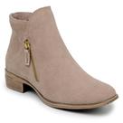 Bota Feminina Chelsea Camurça Macia Cano Curto Confortável Leve Fashion