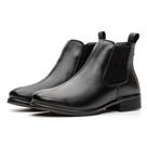 Bota Feminina Chelsea Coturno Cano Curto Couro Legítimo