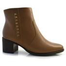 Bota Feminina Comfortflex Bico Fino Salto Baixo 2492305
