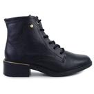 Bota Feminina Comfortflex Cano Baixo Preta - 2569