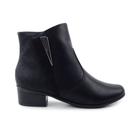 Bota Feminina Comfortflex CB Ankle Boot Preta - 2386302