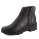 Bota Feminina Coturno Fácil Calce Conforto Cano Baixo Dakota