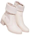 Bota Feminina Coturno Mississipi Baunilha Berteli Tule Q8462