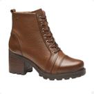 Bota Feminina Coturno Pegada Marrom Bota Feminina Coturno Pegada Marrom