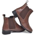 Bota Feminina Country Botinha Cano Médio Trabalho Rodeio