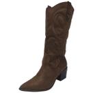 Bota Feminina Country Conforto Elegante Resistente Via Marte