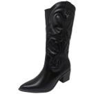 Bota Feminina Country Conforto Elegante Resistente Via Marte