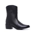 Bota Feminina Country Texana Bico Fino Cano Médio Rodeio Bota Feminina Country Texana Bico Fino Cano Médio Rodeio