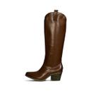 Bota Feminina Country Texana Jessica Leal Cor:MarromTamanho:38