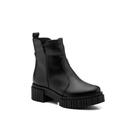 Bota Feminina Couro Chelsea Cano Curto Tratorada Confortável Bota Feminina Couro Chelsea Cano Curto Tratorada Confortável