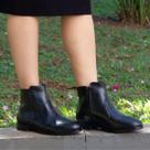 Bota Feminina Couro Legítimo Cano Curto Silvana Confortável