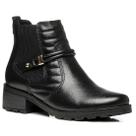 Bota Feminina Couro resistente Confortavel Cano Baixo Pegada Bota Feminina Couro resistente Confortavel Cano Baixo Pegada
