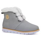 Bota Feminina Cozy Cushy com pelo Forrada em lã sintética Ref.:21500 - Cinza