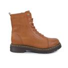 Bota Feminina Cravo e Canela Cano Baixo Marrom - 85653C Bota Feminina Cravo e Canela Cano Baixo Marrom - 85653C
