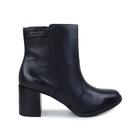 Bota Feminina Cravo e Canela Cano Baixo Preta - 1295CC