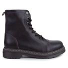 Bota Feminina Cravo e Canela Coturno Couro Marrom - 85653C Bota Feminina Cravo e Canela Coturno Couro Marrom - 85653C