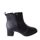Bota Feminina Dakota Balmy Couro D0372 - Preto 123