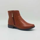 Bota Feminina Dakota Cano Curto Matelasse Ziper Lateral Salto Baixo D2184 Bota Feminina Dakota Cano Curto Matelasse Ziper Lateral Salto Baixo D2184