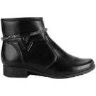Bota Feminina Dakota Cano Curto Salto Bloco Baixo Conforto