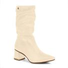 Bota Feminina Dakota Cano Longo Salto Alto Conforto D2753