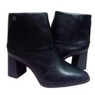 bota feminina Dakota em couro colline salto alto Cor:Pretotamanho:39