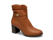 Bota Feminina Dakota Montaria Plataforma Salto Bloco DA825 Bota Feminina Dakota Montaria Plataforma Salto Bloco DA825