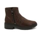 Bota Feminina Dakota Original D2184 Cano Curto Salto Casual
