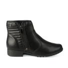 Bota Feminina Dakota Vertuo Cano Baixo Preta - DA922