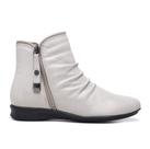 Bota Feminina De Couro Kauany Solado Costurado Bota Feminina De Couro Kauany Solado Costurado