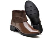 Bota Feminina de Couro - Polaina - Ref 3000
