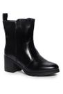 Bota Feminina de Salto com Cano Curto em Napa - Mooncity
