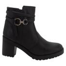 Bota Feminina Donna Lolita F561 - Preto