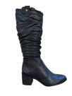Bota Feminina Em Couro Cano Longo Salto Bloco Bottero 346920