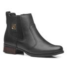 Bota Feminina Em Couro Pegada Cano Baixo Inverno Bota Feminina Em Couro Pegada Cano Baixo Inverno