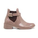 Bota Feminina Fechamento Em Fivela Confortavel Macia