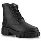 Bota feminina forrada em lã natural de carneiro Tractor Lace Ref.:22808
