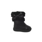 Bota Feminina Infantil Pelinho Laço Preta Molekinha Bota Feminina Infantil Pelinho Laço Preta Molekinha