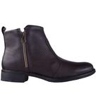Bota Feminina Isabela Castelani Cano Curto com Zíper 9002 Marrom