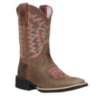 Bota Feminina Marrom Bico Quadrado Cow Way 33703